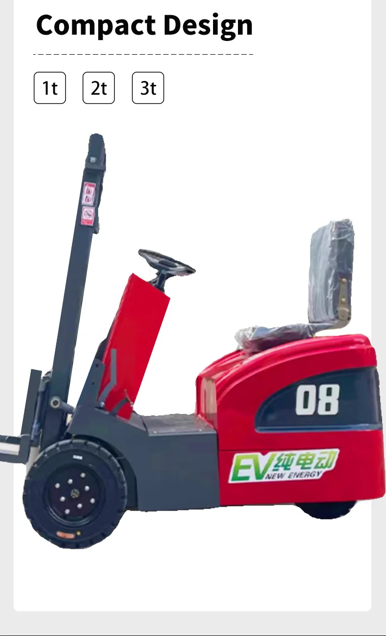 Low price hot selling electric forklift 800kg 0.8ton 3ton 3.5ton  with cabin made in China electric forklift manufacture