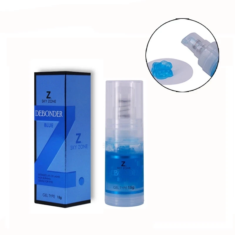 Korea Sky Zone Debonder Blue 15g Gel Remover For Eyelash Extension Glue ...