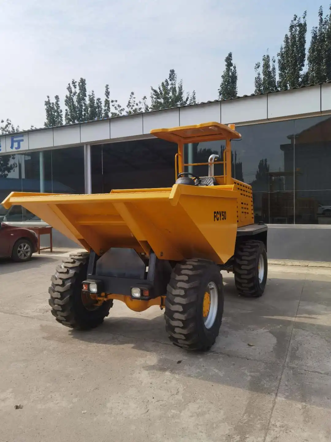 Chinese Factory 5 Ton Mini Dumper Hydraulic Tipping Trucks Front End ...