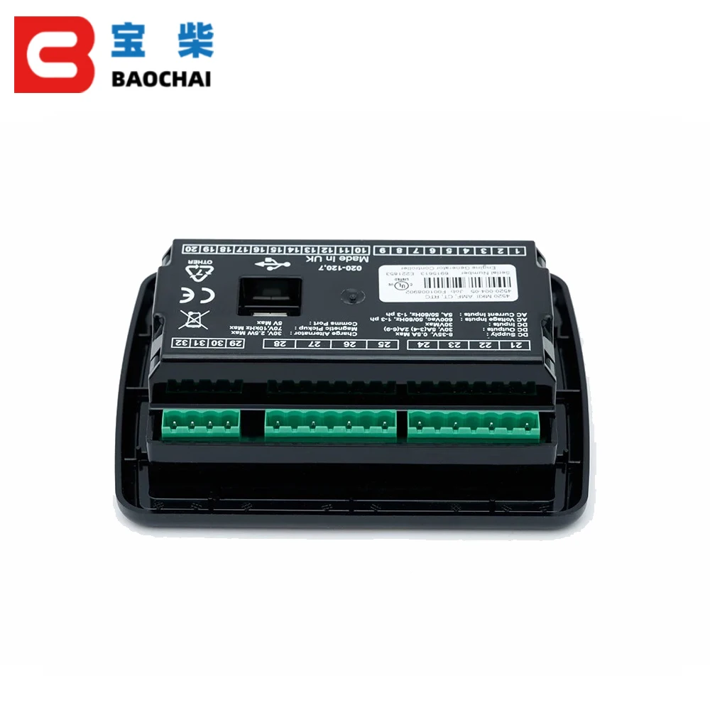 Diesel Generator Auto Start Stop Mains Failure Control Module Deep Sea DSE4520 4620 Mkii DSE AMF Controller