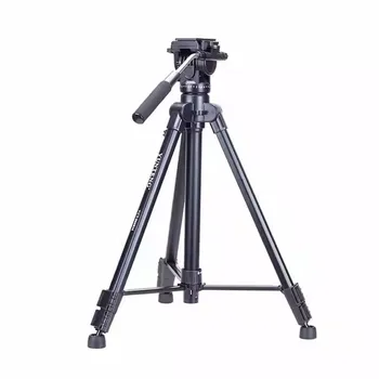 YUNTENG VCT-998 Portable Lightweight Aluminum Self-Timer Tripod Flexible for Video for DSLR Cameras & Mobile Phones Carry Bag detail image