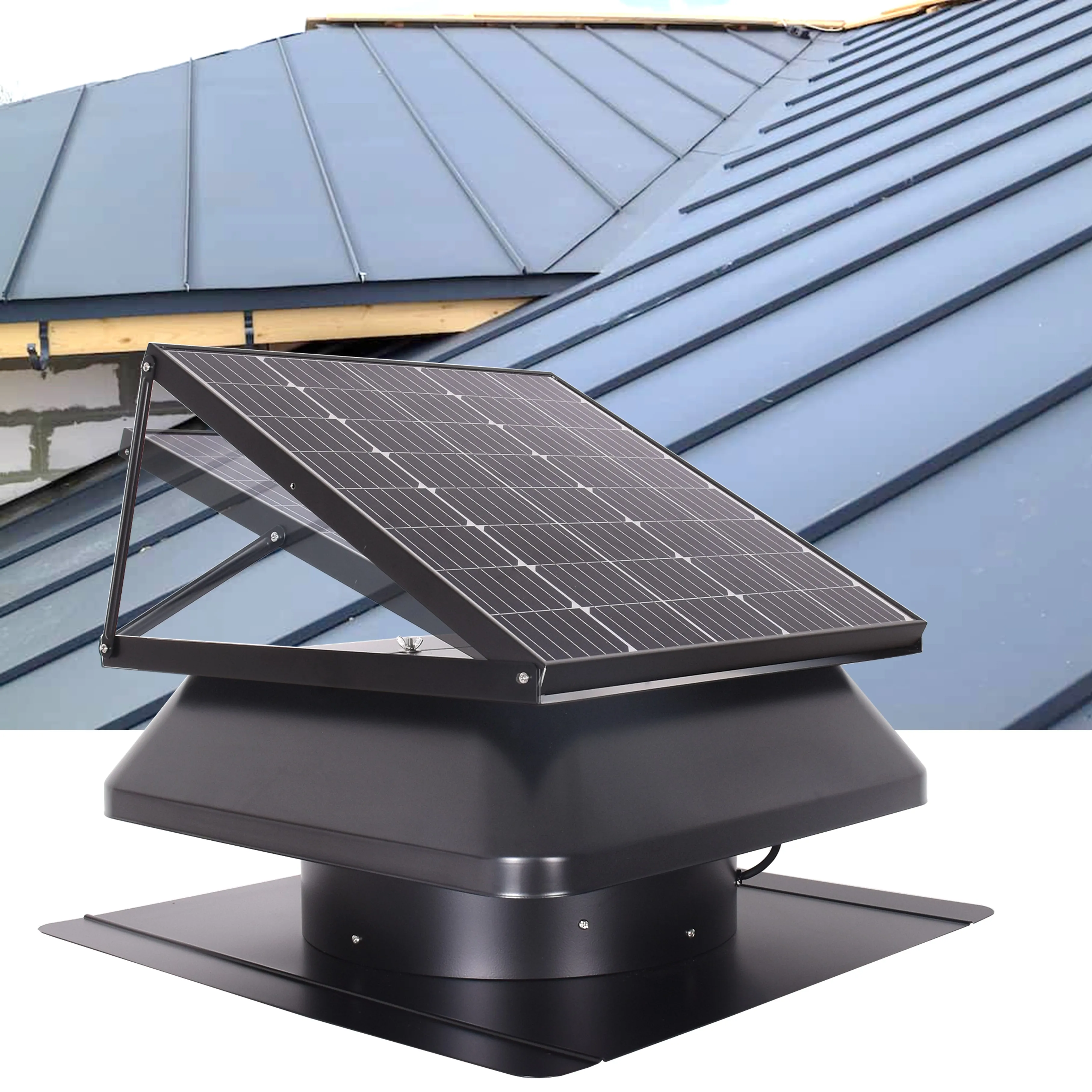 Solar Roof Ventilator Solar Star Attic Fan Reviews 14'' Solar