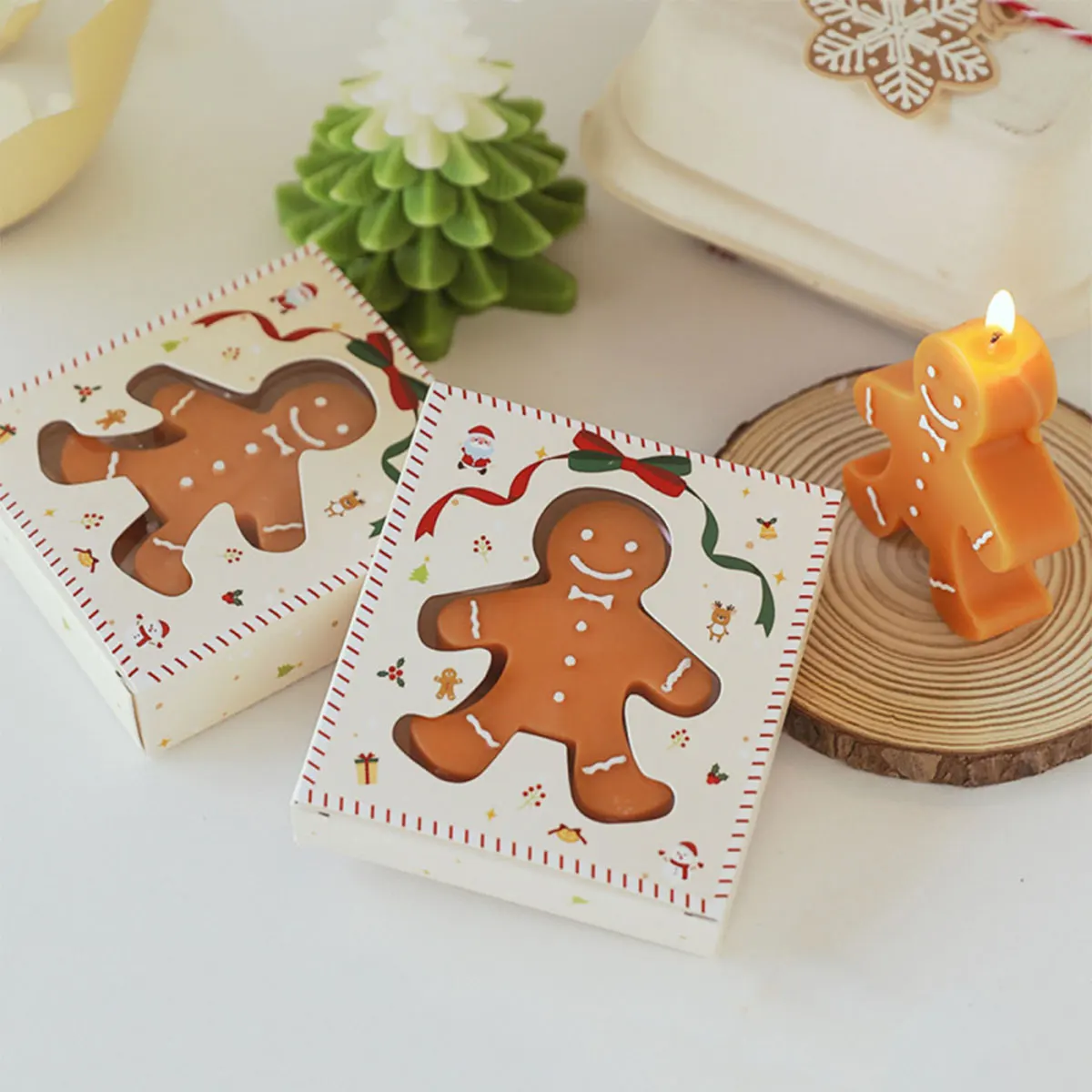 product creative little people christmas scented candles gifts lighting candles customized colors and fragrances holiday souvenirs-30