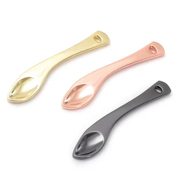 High Quality Zinc Alloy Face Skin Care Tools Makeup Scoop Face Cream Spatula