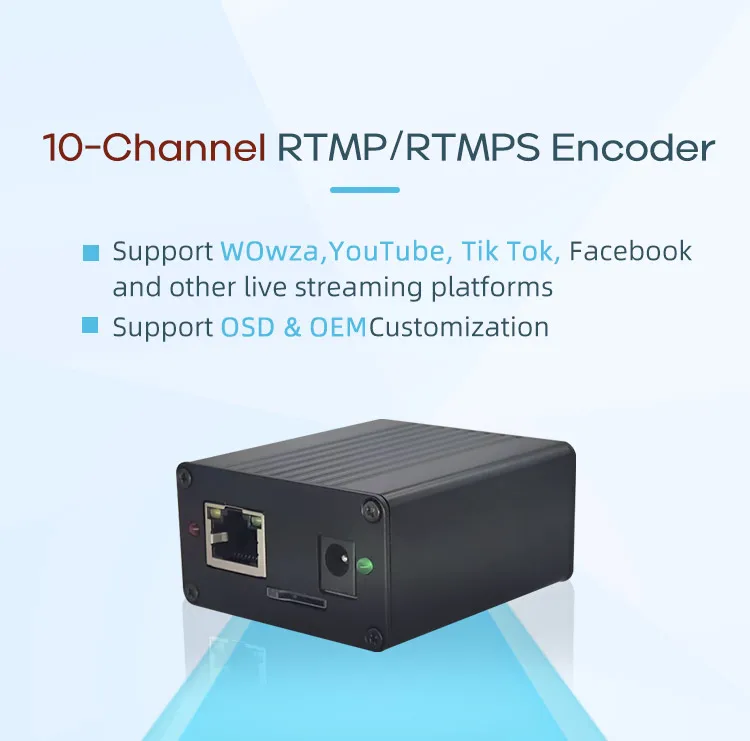 10channel Network Video Streaming Network Management System Iptv