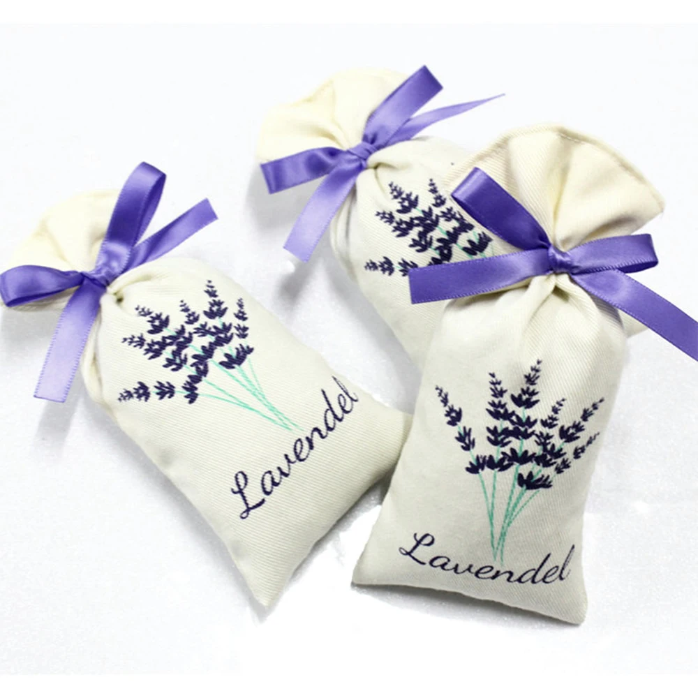 Eco-friendly Natural Cloth Scented Sachet Twill Fabric Sachet Fragrance Air Freshener Bags