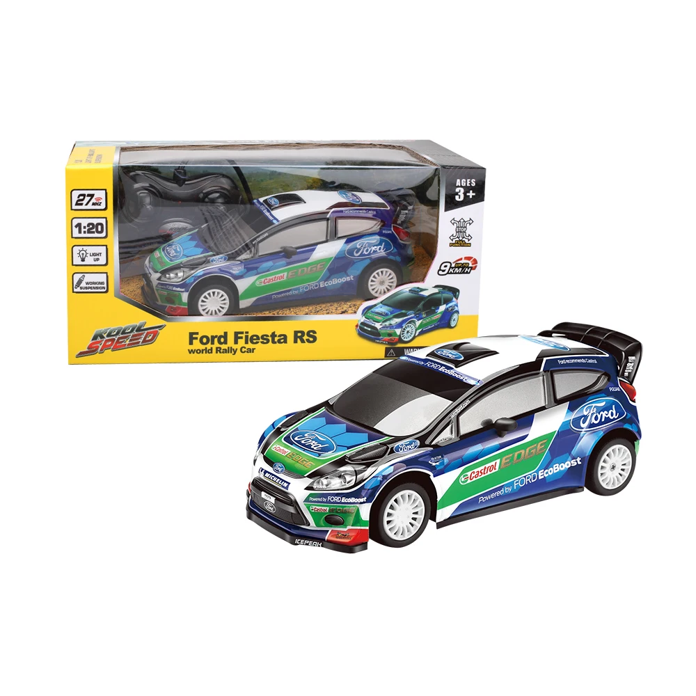 High Speed All Terrain Model Vehicle Drift Racing Remote Control Toy Car for Kids Official Licensed FORD FIESTA WRC Car