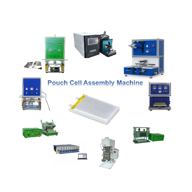 Pouch/Polymer Cell Assembly Making Line Machines Equipments For Laboratory Lithium Battery Set Up