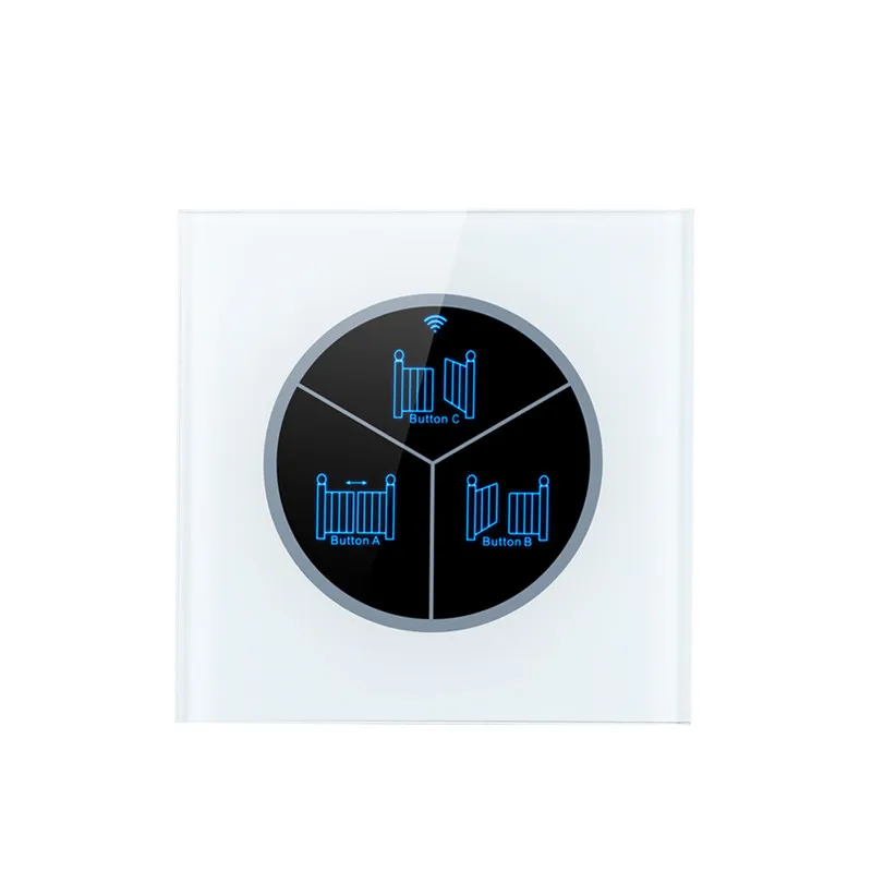 LEDEAST LT3X  WiFi Smart Switch Touch Tempered Glass Panel Remote Control Garage Door Switch Light Switch