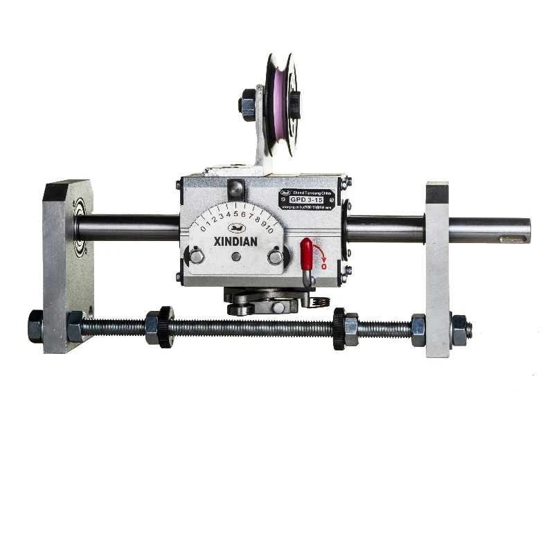 High Traverse Speed Teaversing Rolling Ring traverse Drive GGP15C Wire Machine Head Large Aluminum Alloy Wire Cable Drum Winding