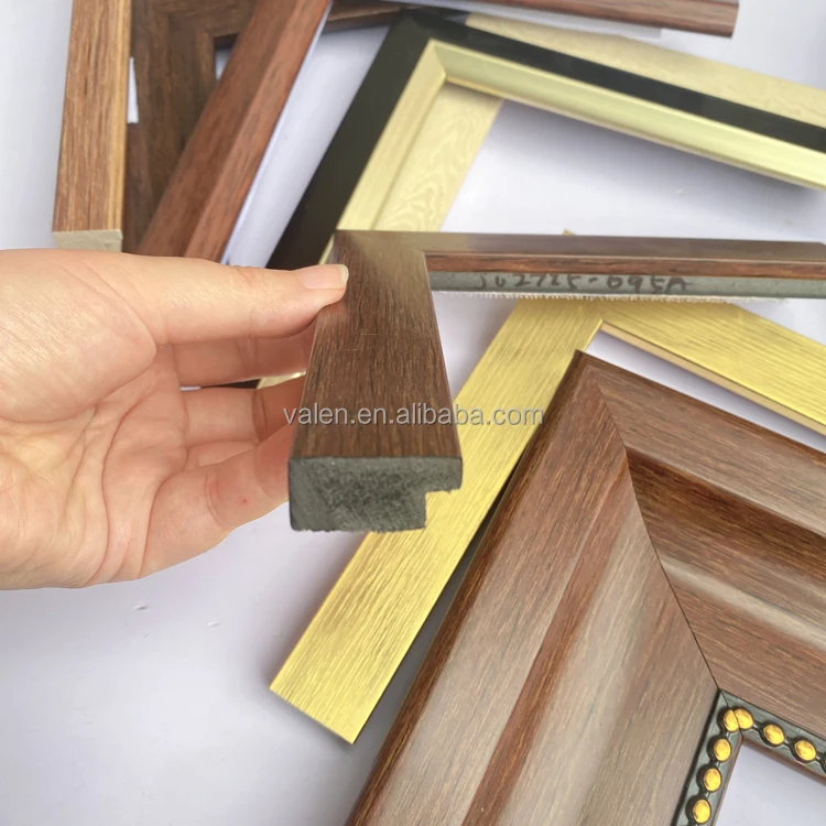 Wholesale French Large Classic Decorative Modern Gold Silver Black White Ornate Antique TV Picture Frame Moulding Suppliers