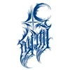 GZ-994  Gothic Moon Star Script