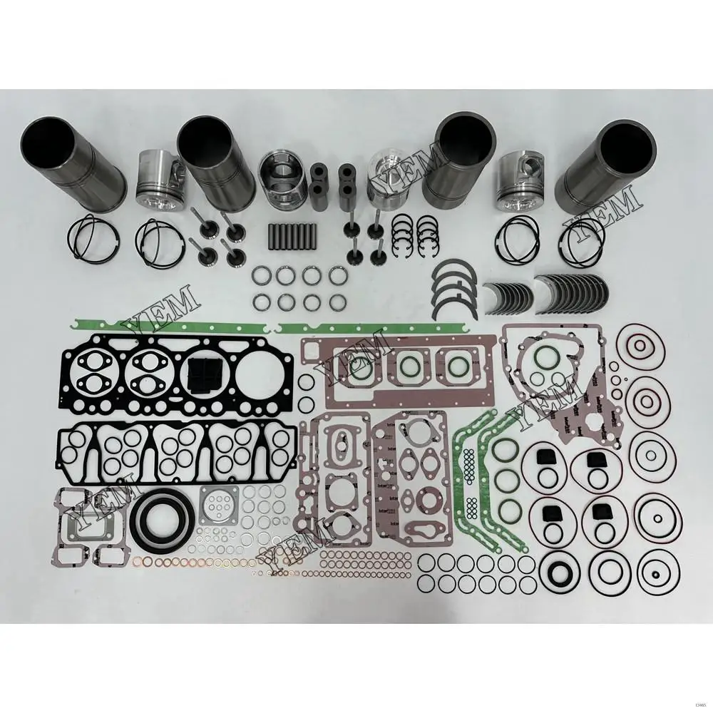 Hot Selling Up Overhaul Kit With Piston Rings Bearings Piston Rings Full Gasket Set Valve Liner Kit For Volvo D5A-T