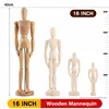 Figura in legno da 16 pollici