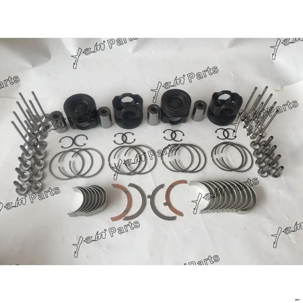 Latest Wholesale D934 Overhaul Rebuild Kit With Valve Bearings Piston Rings for Liebherr
