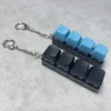 Four key black shell-black cap 22-blue cap