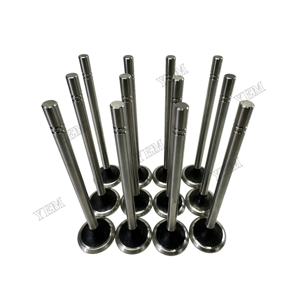 Exhaust Valve Fit for Caterpillar C12 Engine Parts 2
