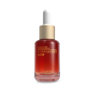 Peony Powered Moisturizing Anti Aging Essence Hydrates Skin Diminishes Wrinkles Sustains Youthful Look