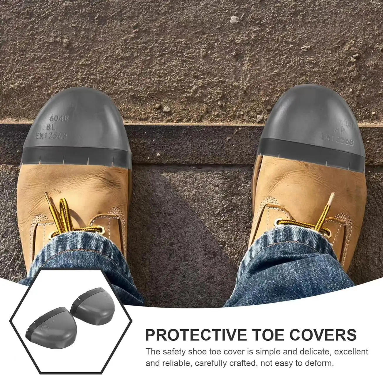 LNZ Safety Shoe Accessories - Removable Steel Toe Caps