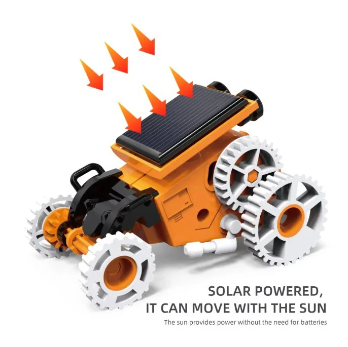 7 в 1 игрушечный робот на солнечной