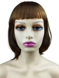 Оптовая продажа новый цвет высококачественные синтетические парики комфортные челки прямые