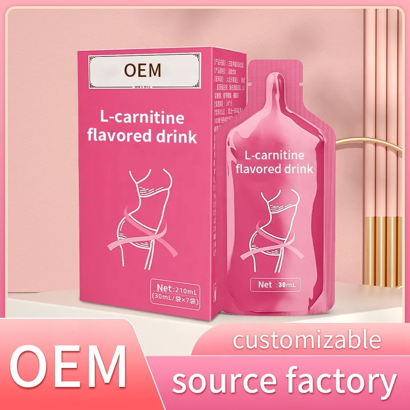 Factory Supply Halal L-Carnitine Slimming Drink for Adults and Teenagers  Flavored Oral Liquid for Fast Fat Burning Weight Loss