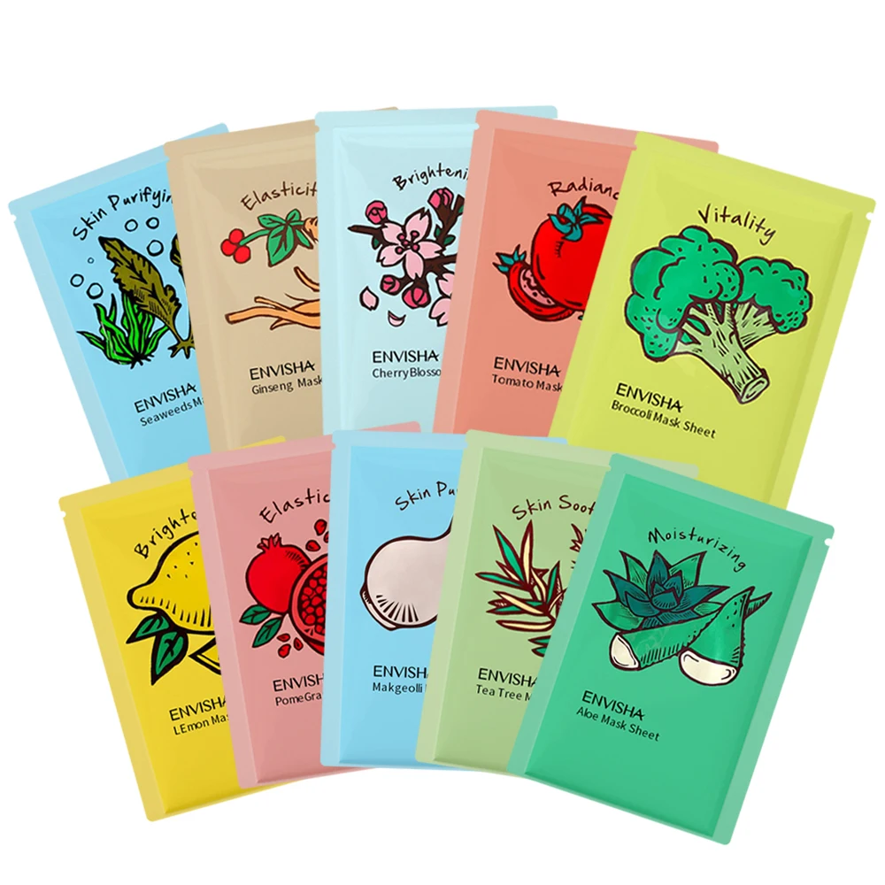 Линейная маска ENVISHA от частного производителя OEM ODM корейская косметика для ухода за кожей оптовая продажа увлажняющая лица и