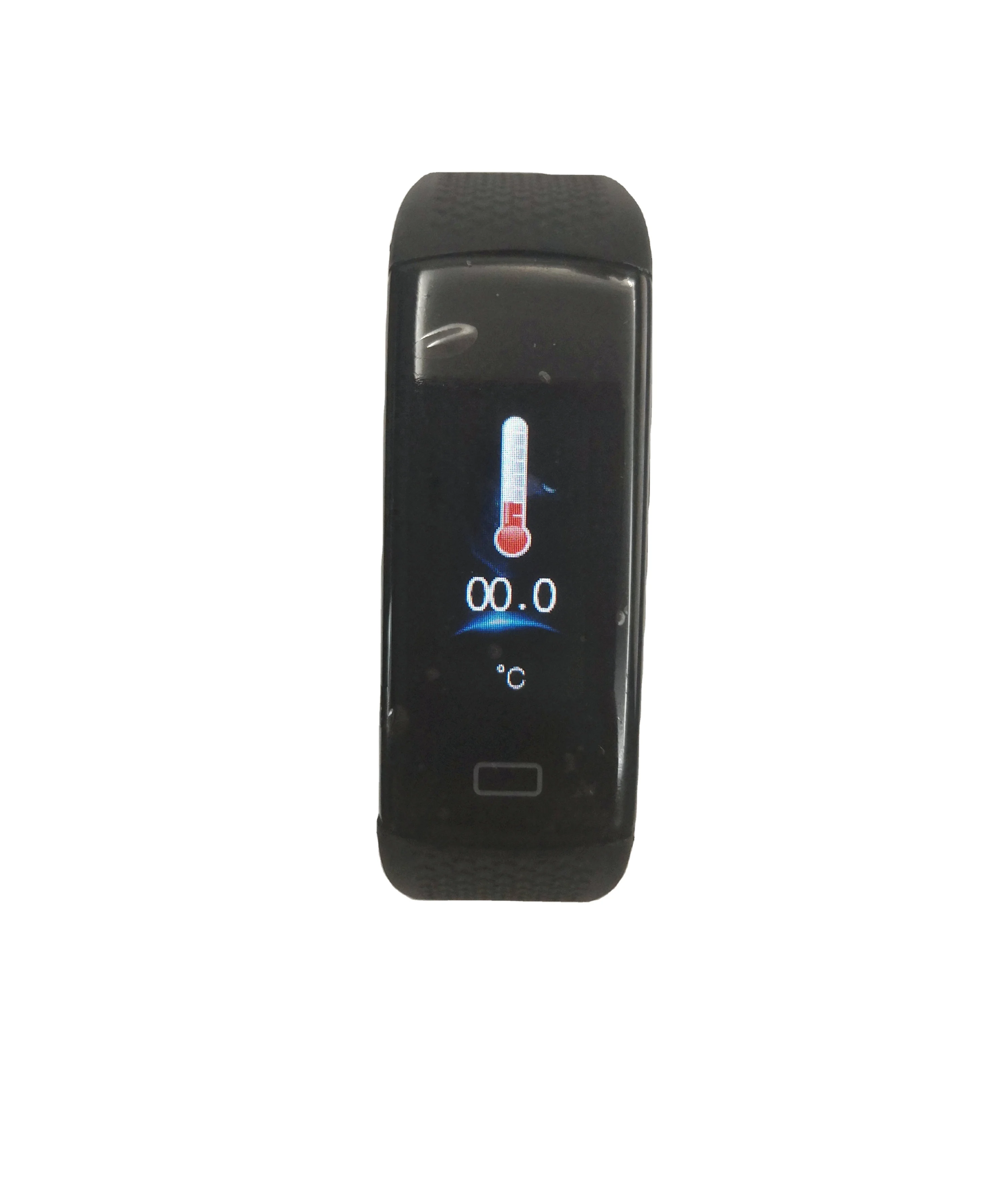 Smart Monitor Bracelet Fever Watch Body Temperature Sports with ECG Sleep HRM Waterproof Function
