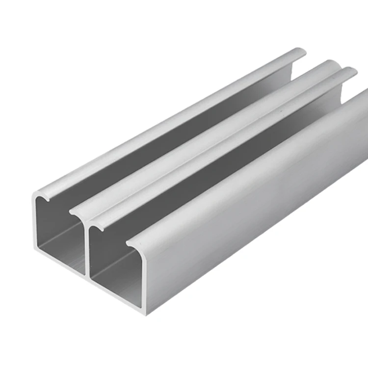 2549 Dubbele Groef Ophangrail U-vormige groef Assemblagelijn Aluminiumprofiel Gereedschapsophangstaaf Plaatsingsglijrail