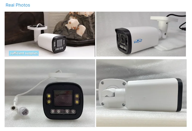 Freezer / Cold Storage Heated 5MP Bullet CCTV Security Network Camera for Cold Environment