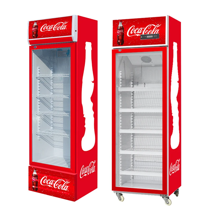 Refrigerador de Exhibición Comercial para Supermercado de Una, Dos