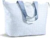 Blue gingham