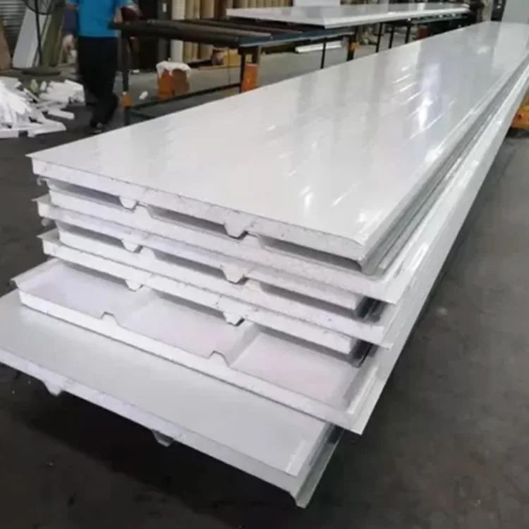 Modern Green Roofing EPS Sandwich Panel for Farm House for Warehouse Cold Room Workshop Hospital Hotel
