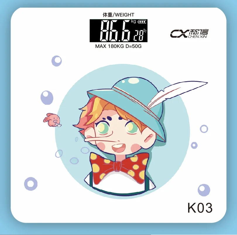 Electron Scale Person Scale Custom Logo Glass Panel 180kg Digital Body ...