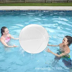 2022 hot sale 40cm/60cm plastic pvc inflatable glitter beach ball with remote control