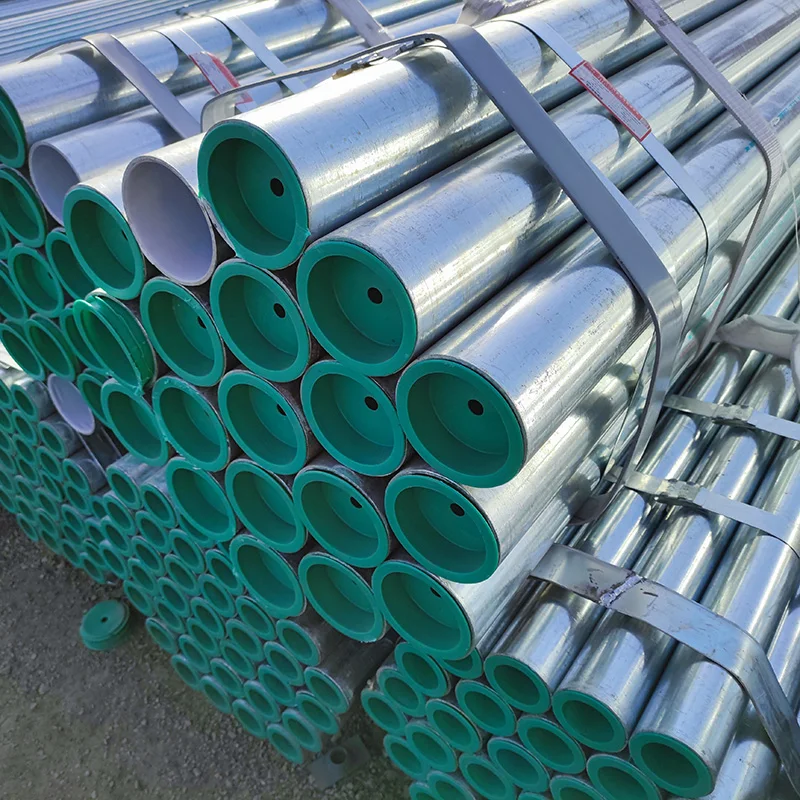 China Top Factory Supply Size 1/2 3/4 1"2"1.5"INCH Gi Pipe ERW Sch 40 80 6M Hot Dipped Galvanized Steel Tube for Construction