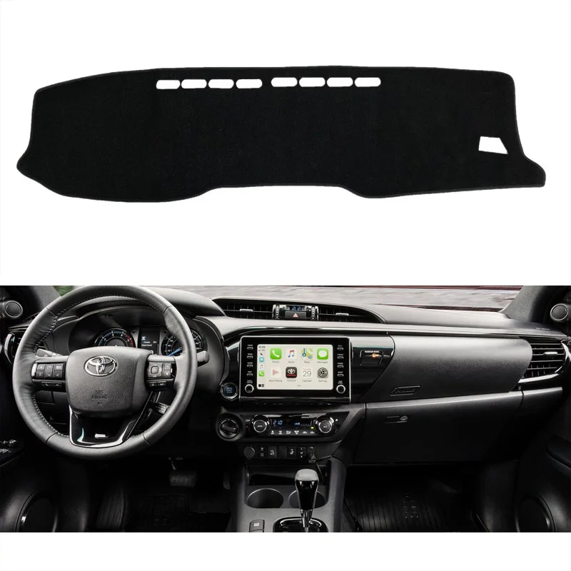 Pare-soleil Avant BIXUAN Pour Toyota Hilux AN120/AN130 (2016-2024) – Protection UV Et Thermique