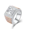 Or rose blanc 18 carats