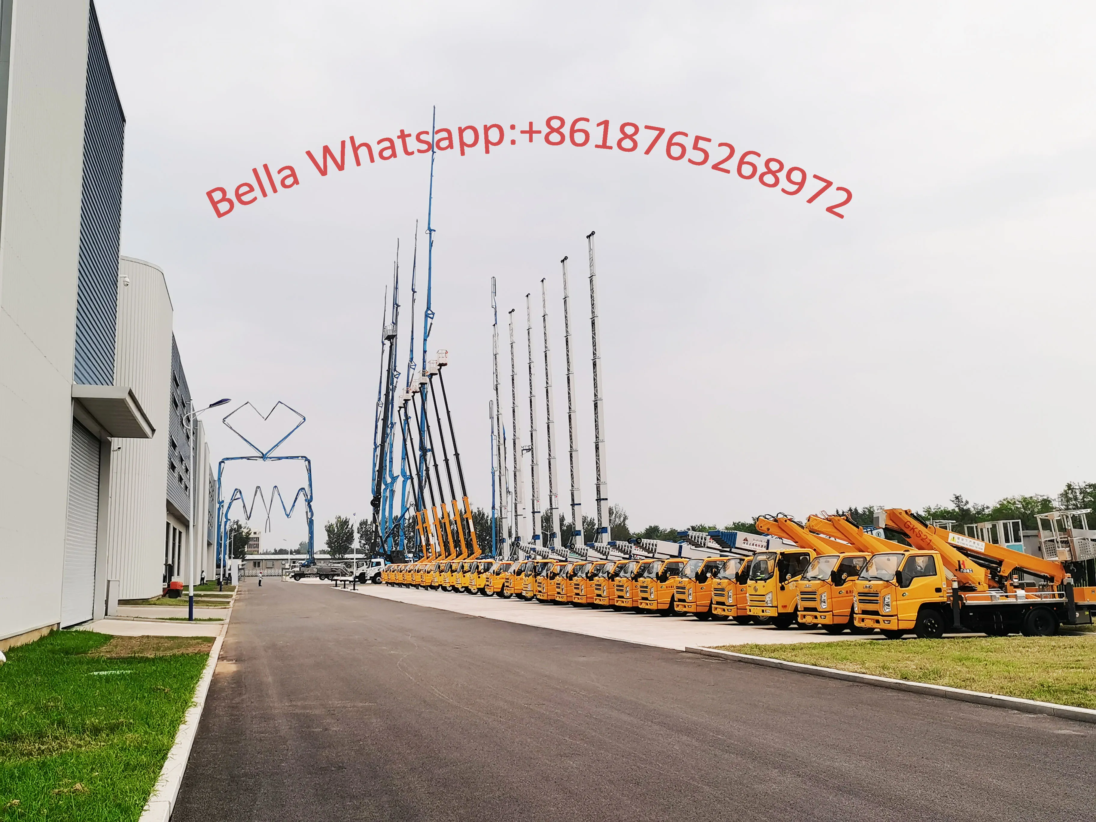32m 36m 45m 65m Skylift Furniture Lift Ladder Lift Truck Aerial Ladder Lift Truck For Moving Ladder Bucket Aerial Truck 10
