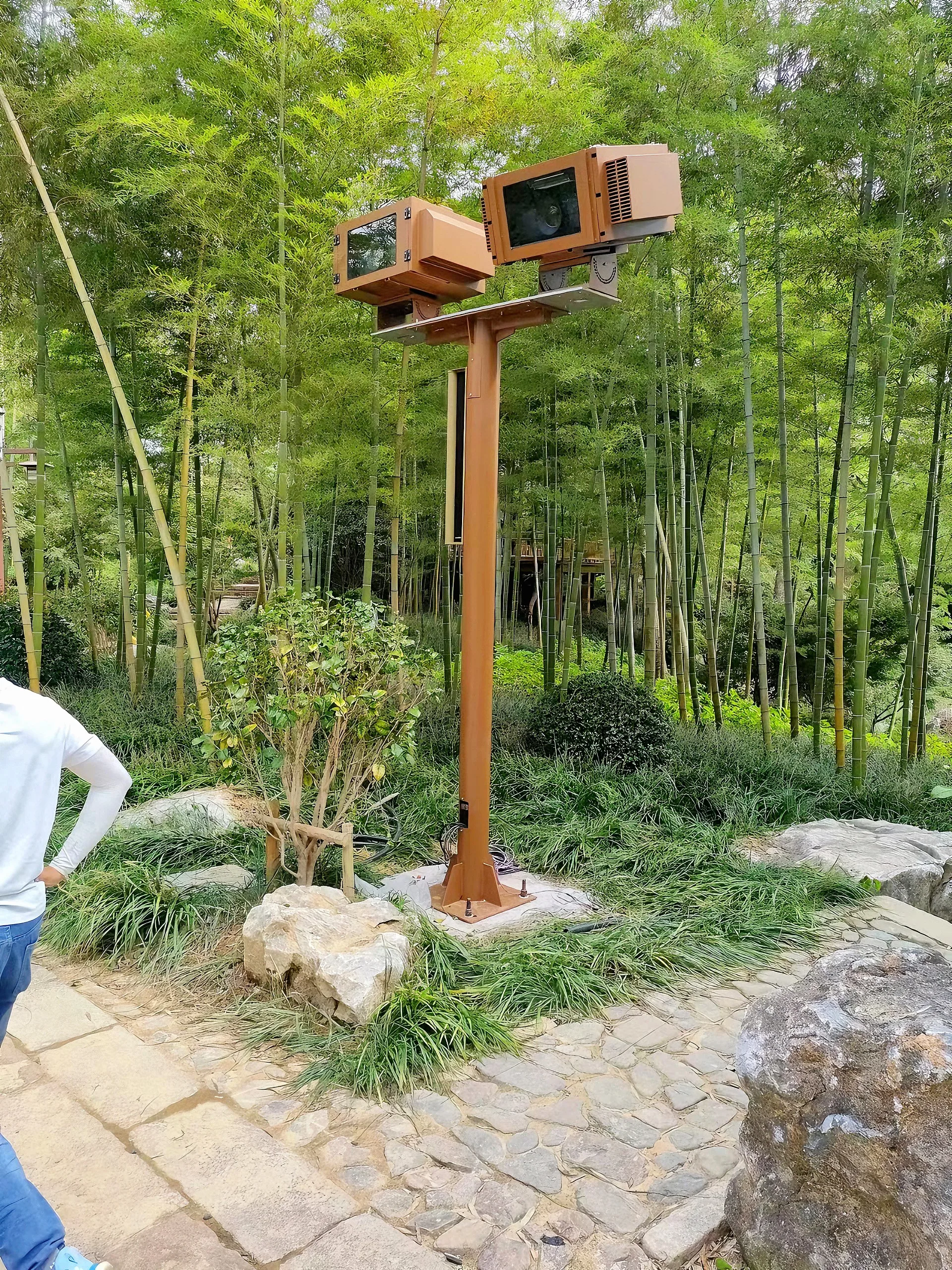 Outdoor Projector Enclosures Projection Active Cooling Systems waterproof Box