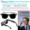 Lunettes noires W600-camera-sun-smart-AI-glasses noires