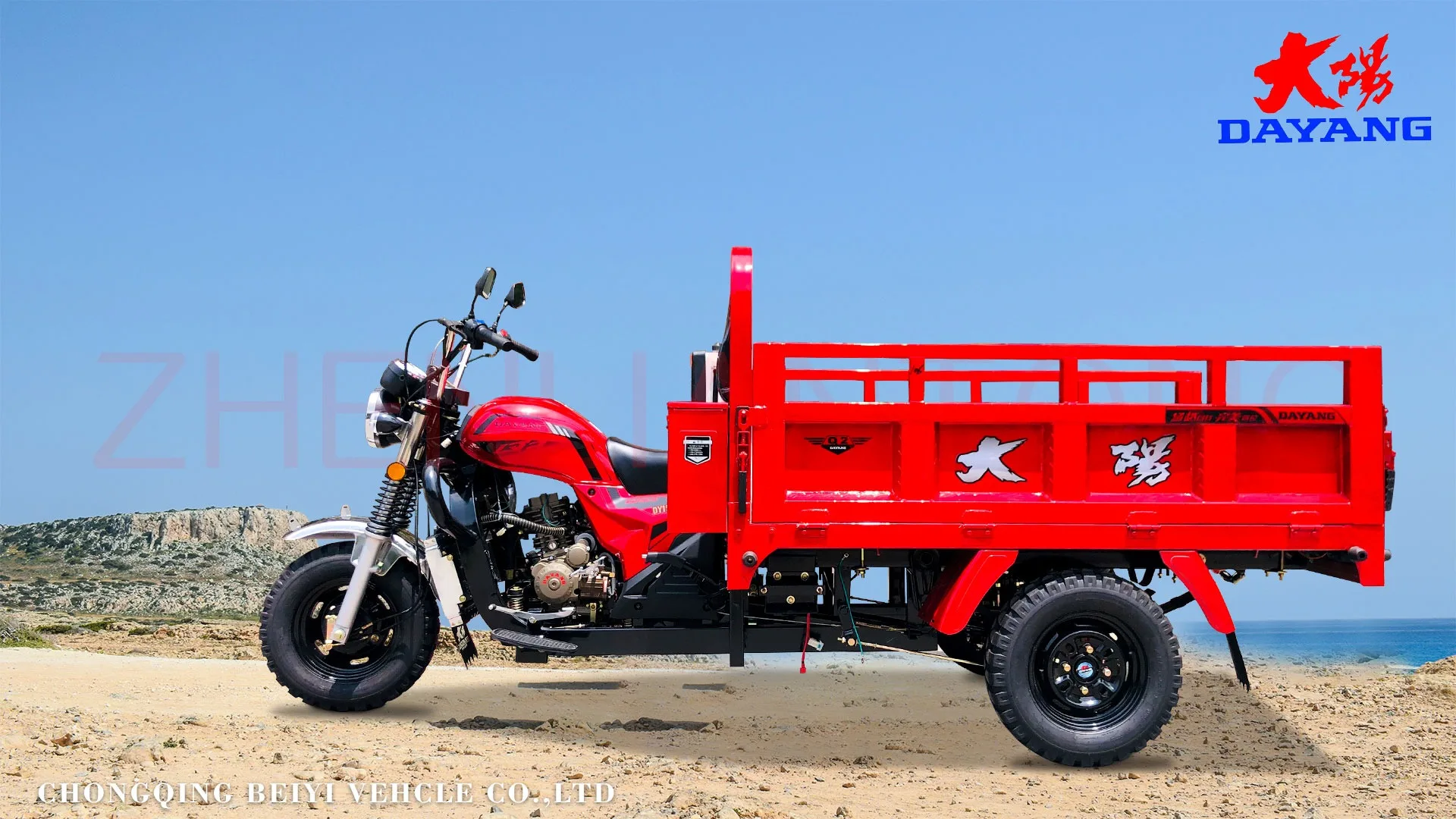 DAYANG高安定性販売長距離格安バイク1ピース3輪ダヤンガソリンエンジン 