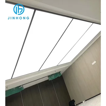 Customized soft film ceiling transparent film A-grade fireproof film office car store exhibition hall luminous light box