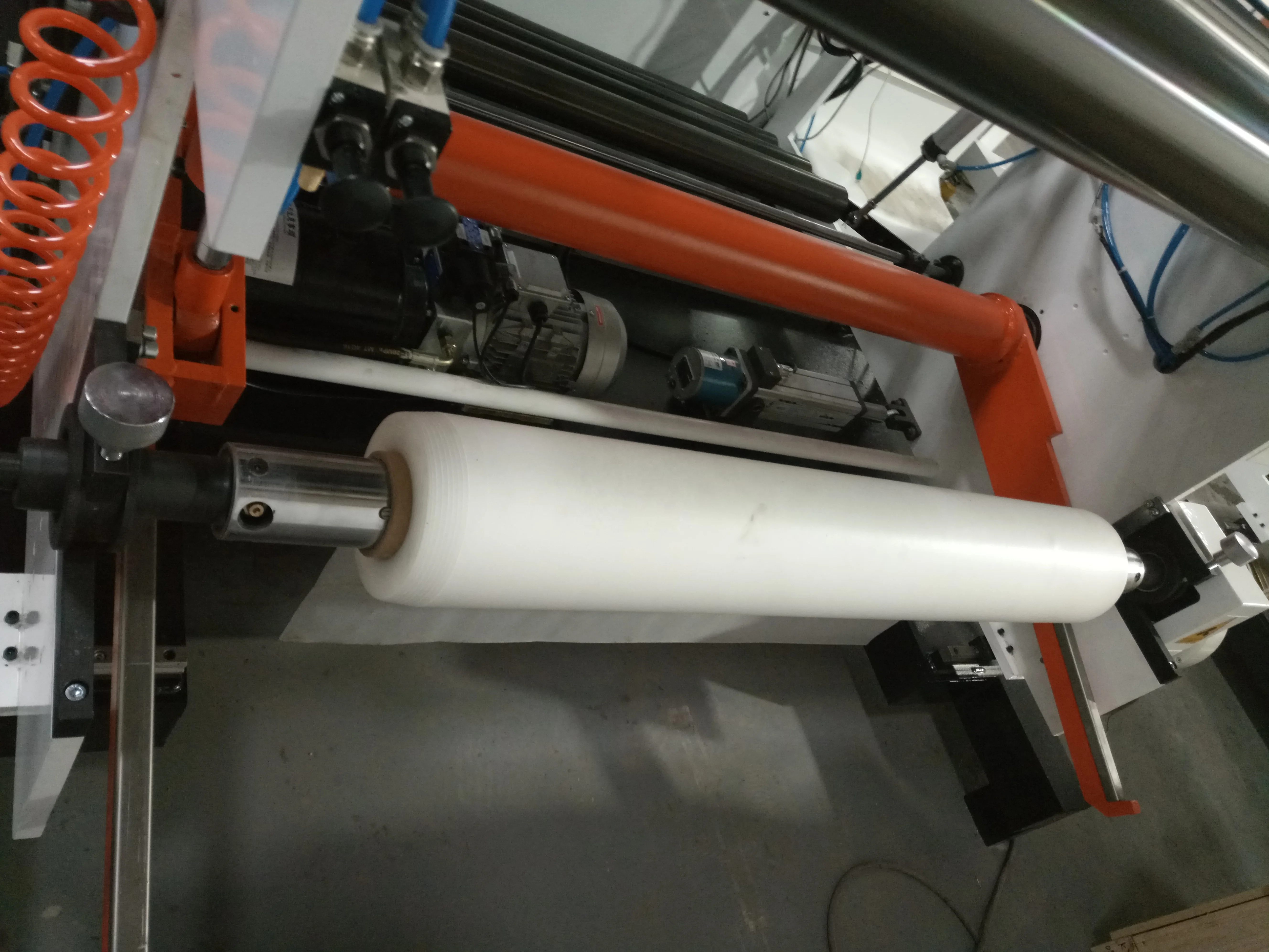 Solar Panel Manufacturing Machines Backsheet EVA TPT Roll to Sheet Cutting Machine with Hole Punching