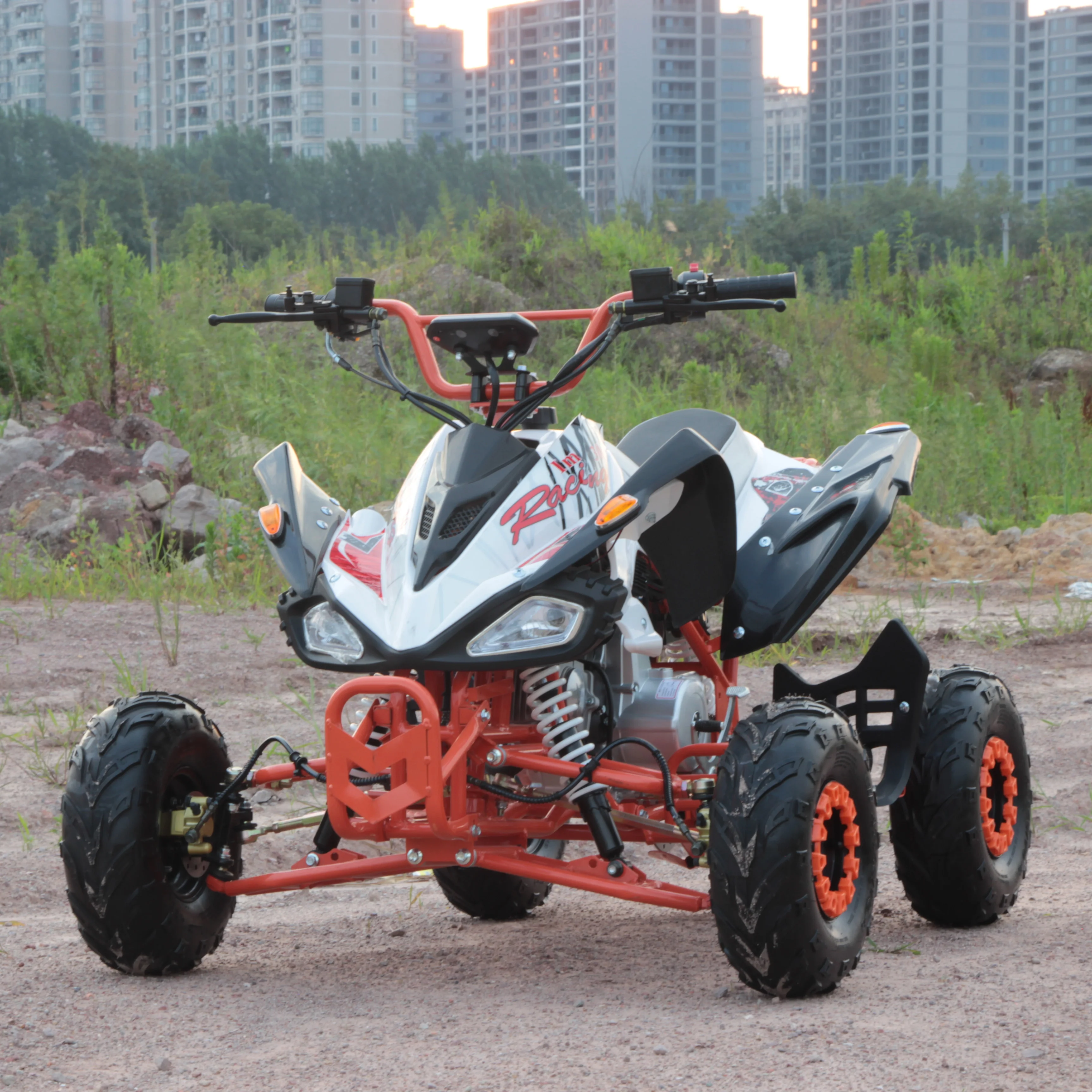 Лидер продаж квадроцикл atv 125cc гоночные мотоциклы автоматическая коробка передач для детей