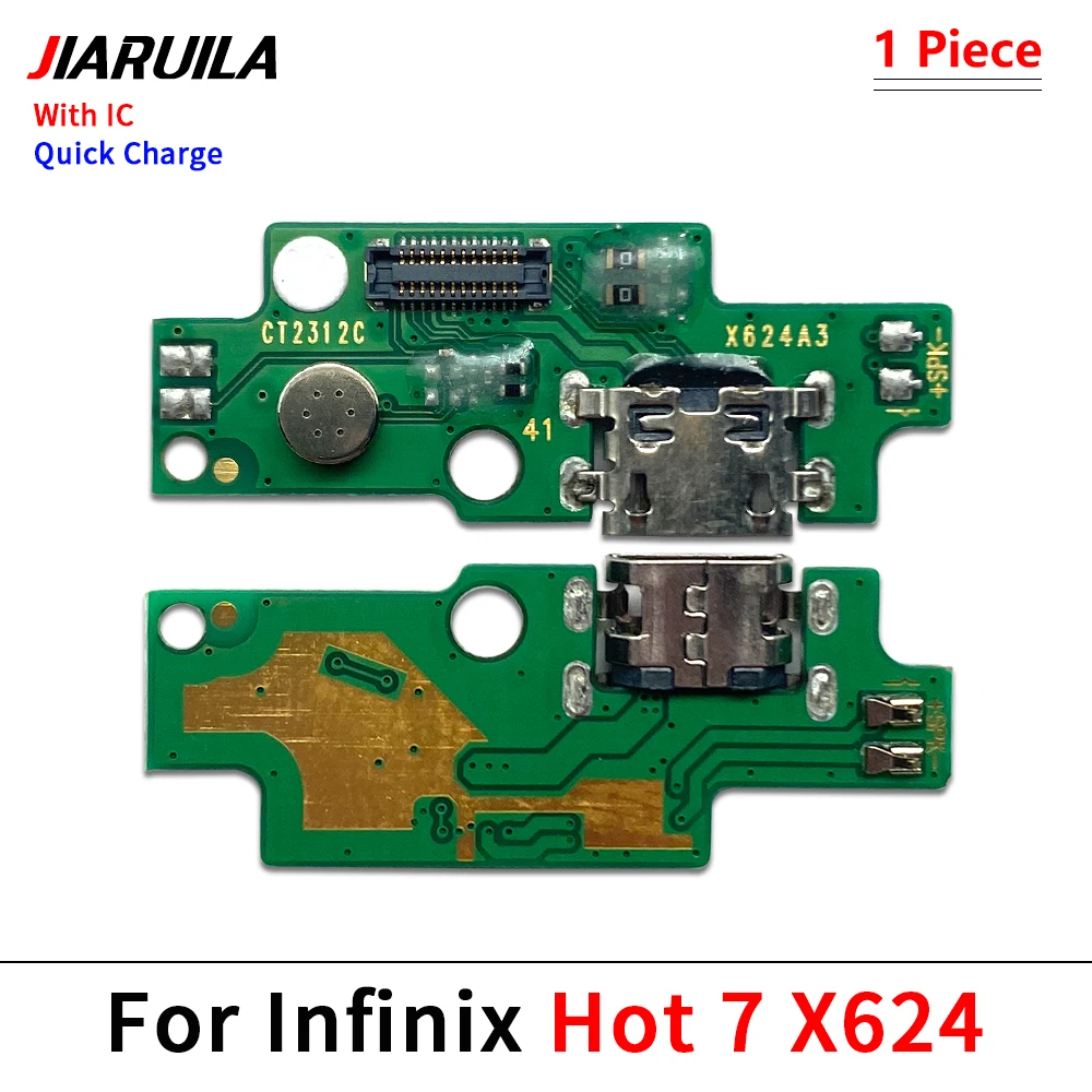 Jiaruila Charging Port Connector For Infinix Hot 6x Smart Oem