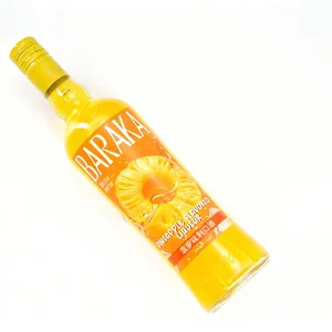 Low MOQ Factory Pineapple Liqueur Small Batch Supplier Drink Retailer Importer Wholesale Bulk Stock Bottle 700ml 20% ABV