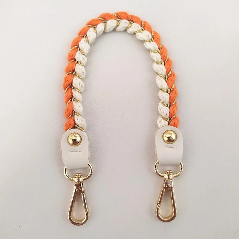 Rewin Customizable Multi Color Braided Rope Hand Bag Wrist Handle ...