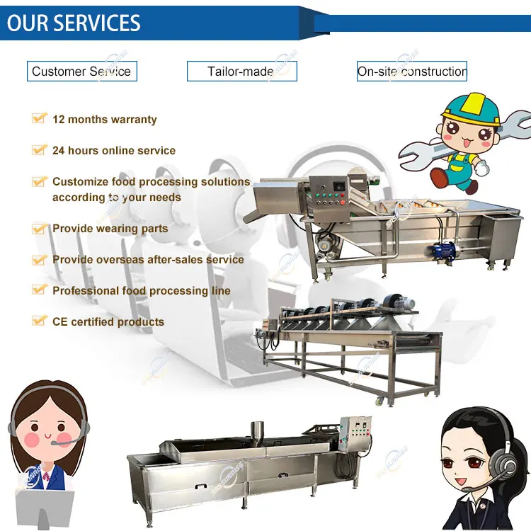 Sunrise Air Drying Machine - Efficient French Fry Processing