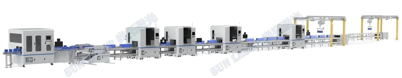 High-Efficiency Soft Pack Battery Production Line for Solar Cell Module Assembly